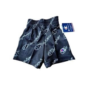Toddler Champion Logo Activewear Shorts, New, Navy Blue, Size 2T